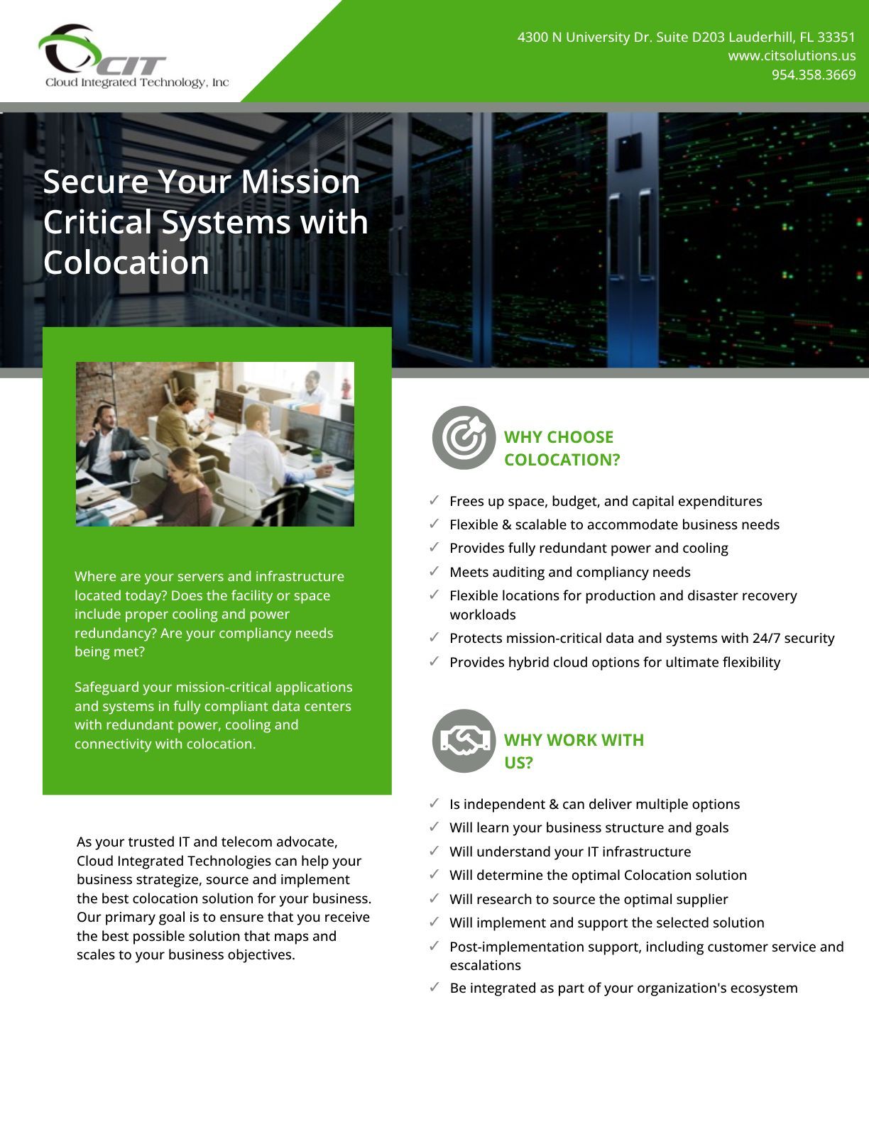 Colocation brochure