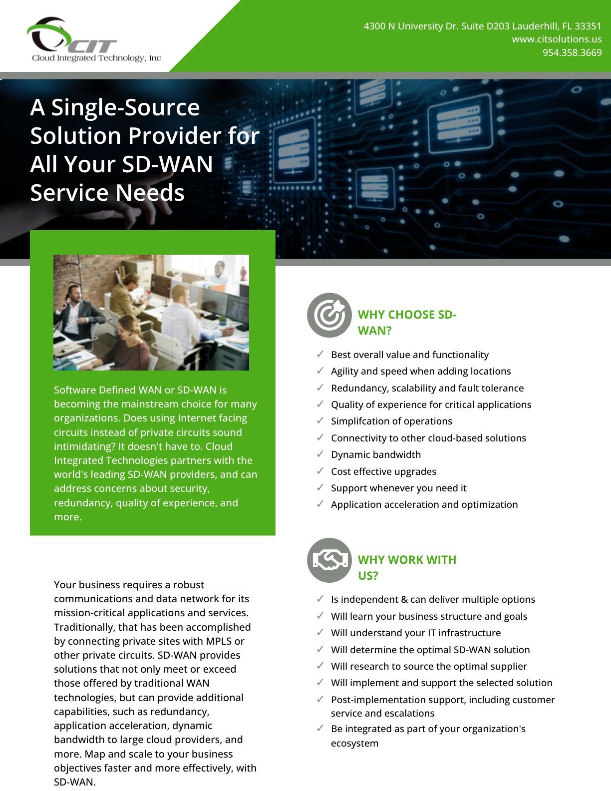 SD-WAN brochure